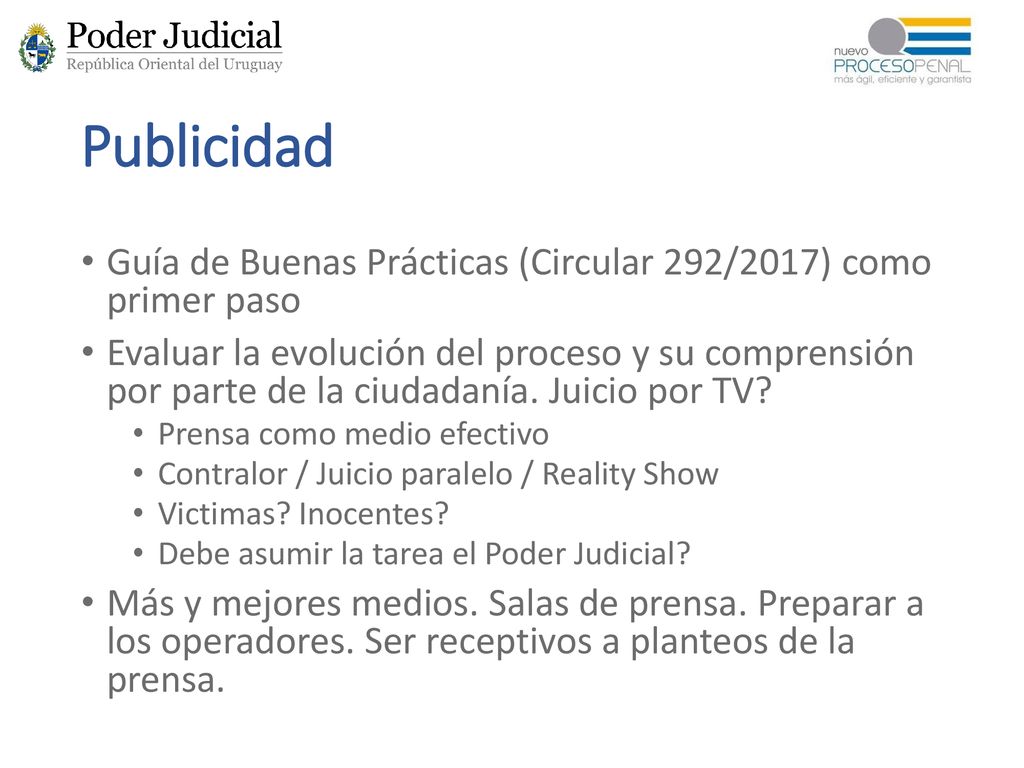 Publicidad Guía de Buenas Prácticas (Circular 292/2017) como primer paso.