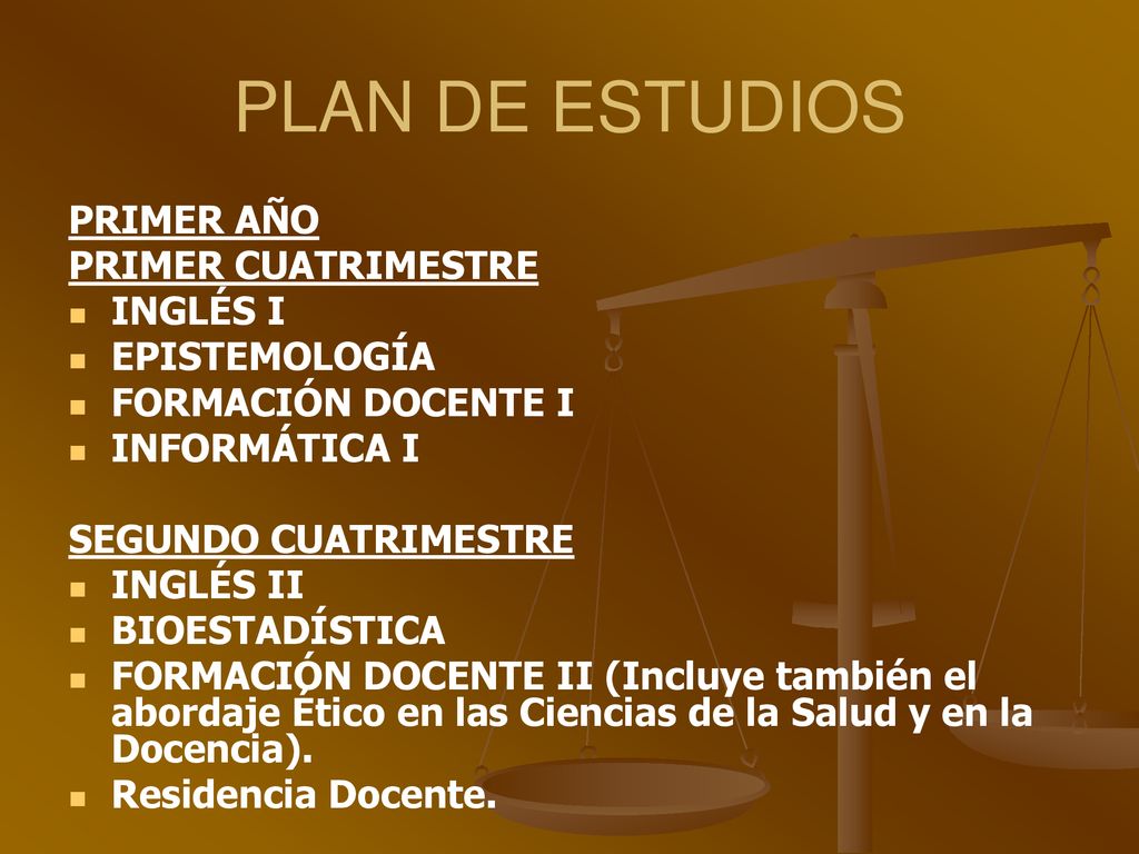 PLAN DE ESTUDIOS PRIMER AÑO PRIMER CUATRIMESTRE INGLÉS I EPISTEMOLOGÍA
