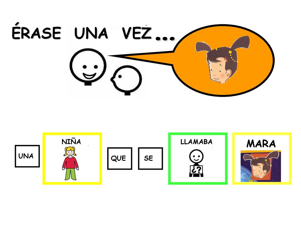 … ÉRASE UNA VEZ NIÑA LLAMABA MARA UNA QUE SE