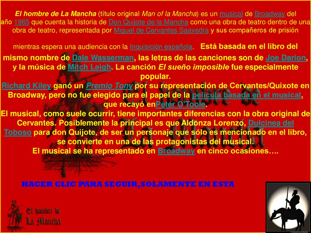 El musical se ha representado en Broadway en cinco ocasiones….