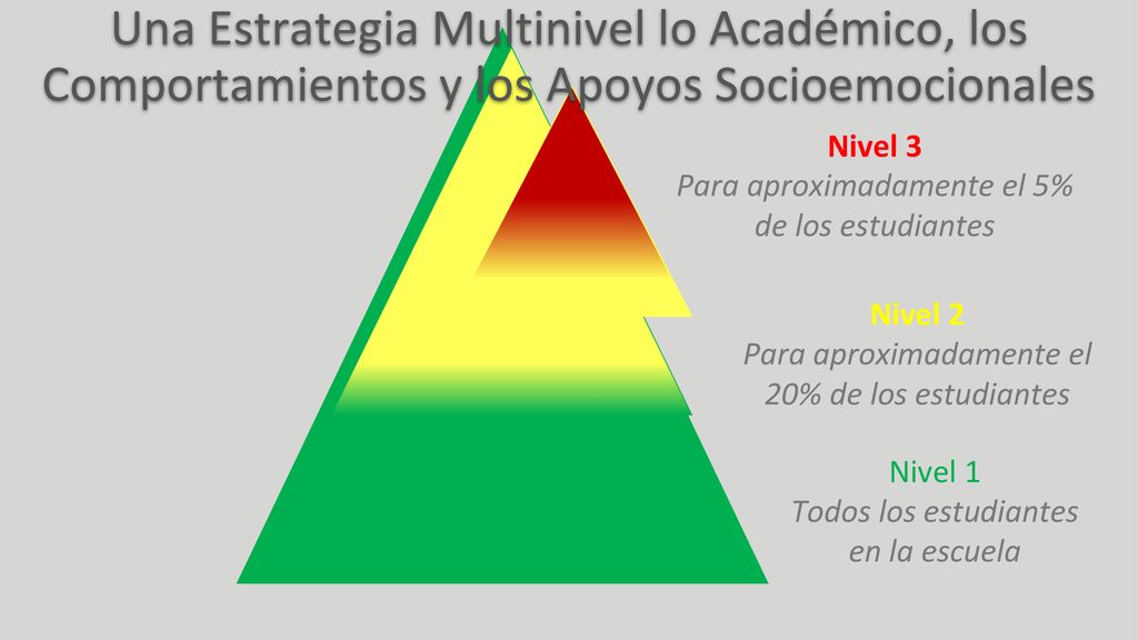 Una Estrategia Multinivel lo Académico, los Comportamientos y los Apoyos Socioemocionales