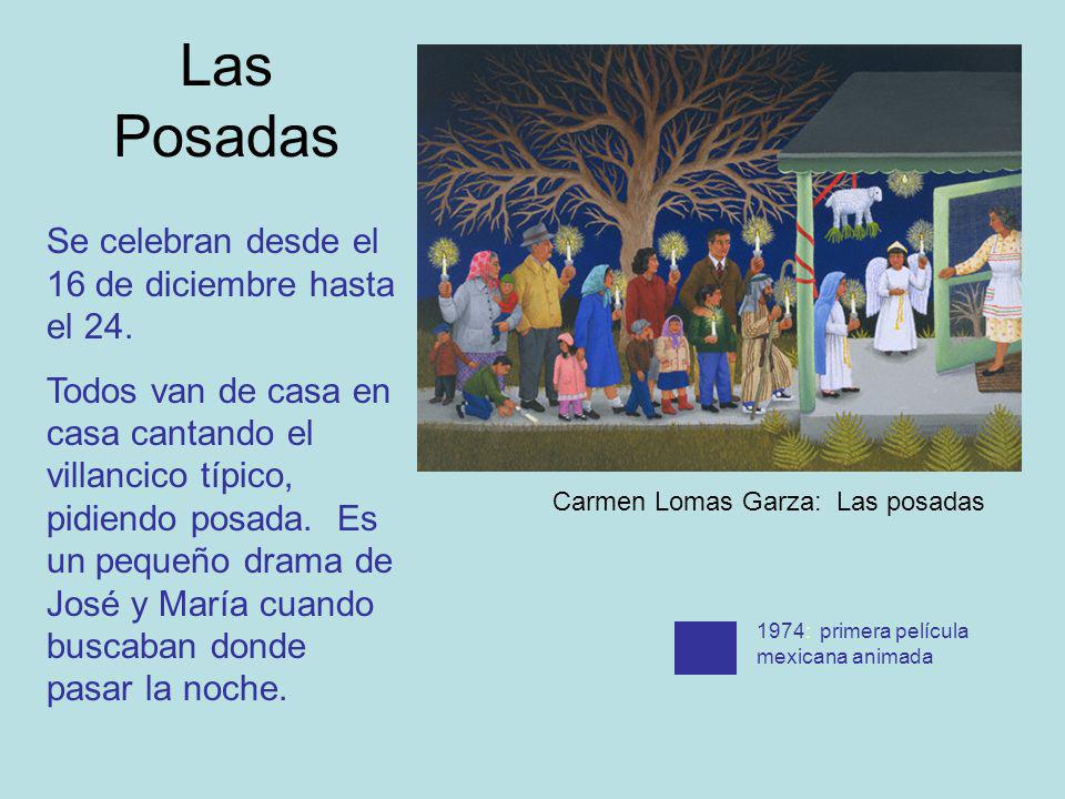 Las Posadas Se celebran desde el 16 de diciembre hasta el 24.
