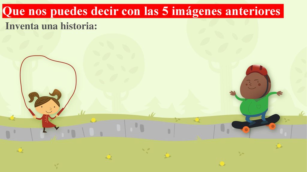 Que nos puedes decir con las 5 imágenes anteriores