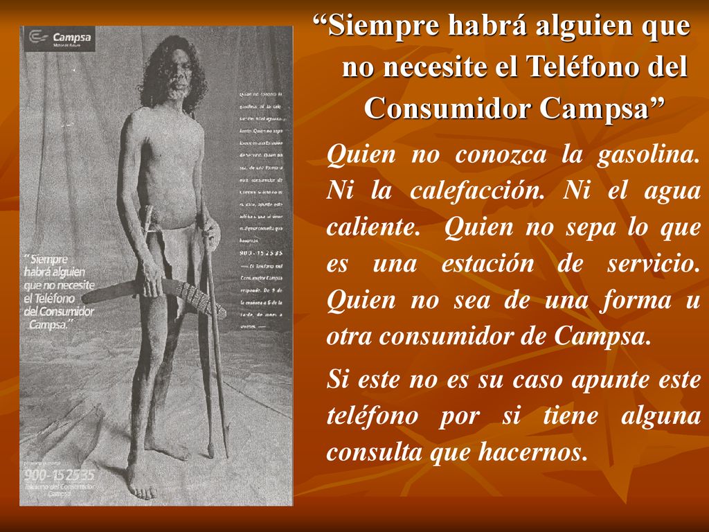 Siempre habrá alguien que no necesite el Teléfono del Consumidor Campsa