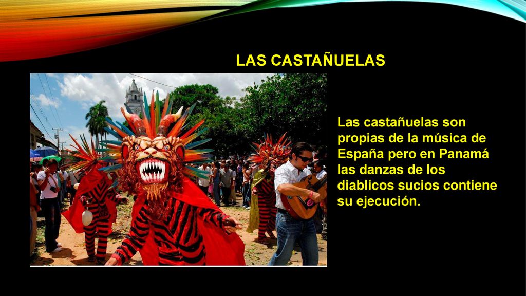LAS CASTAÑUELAS Las castañuelas son propias de la música de
