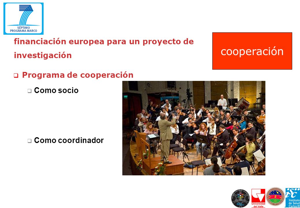 financiación europea para un proyecto de investigación