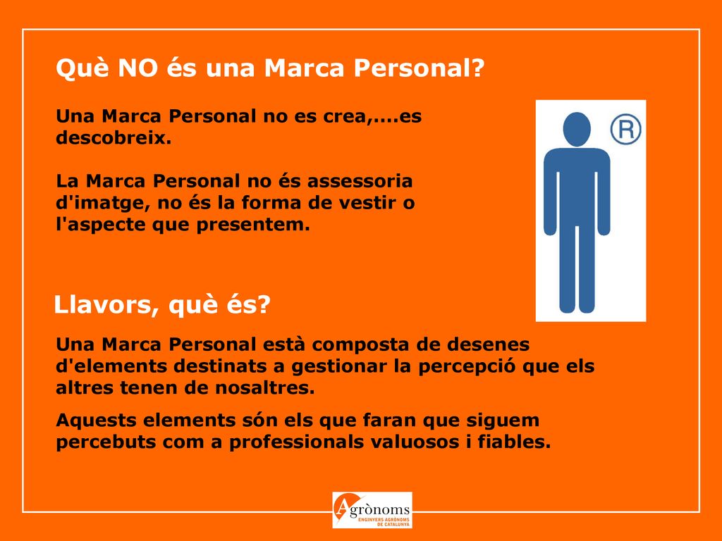 Què NO és una Marca Personal
