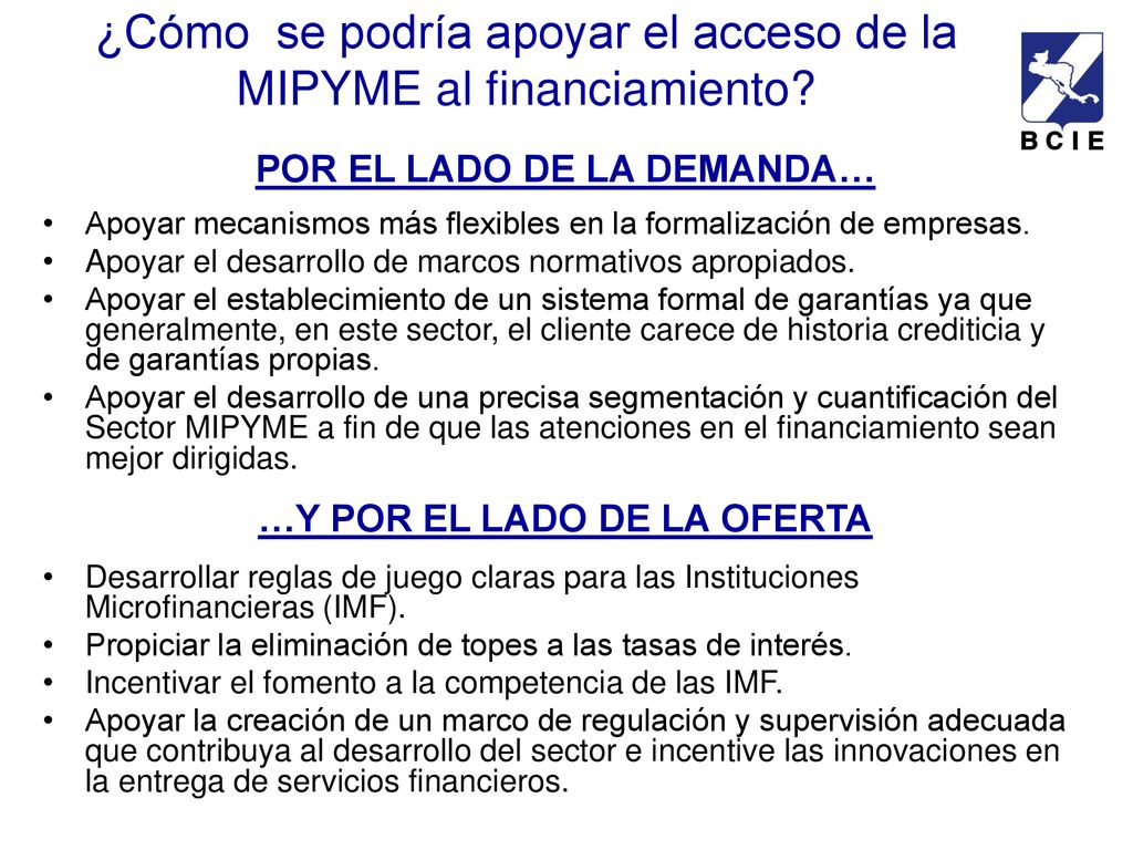 POR EL LADO DE LA DEMANDA… …Y POR EL LADO DE LA OFERTA