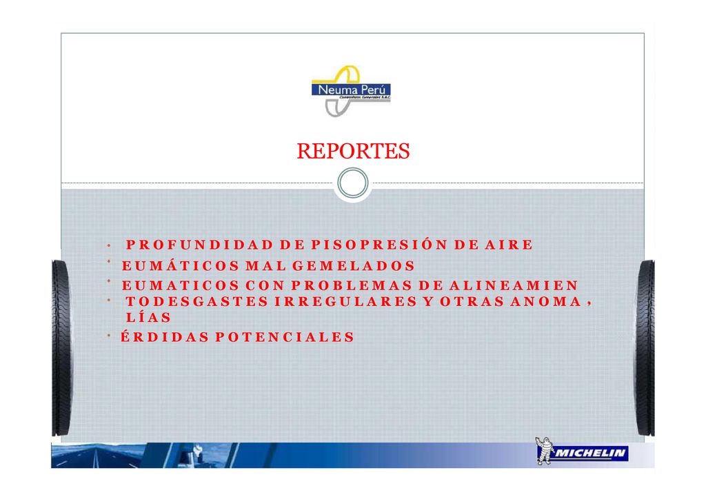 REPORTES P R O F U N D I D A D D E P I S O P R E S I Ó N D E A I R E