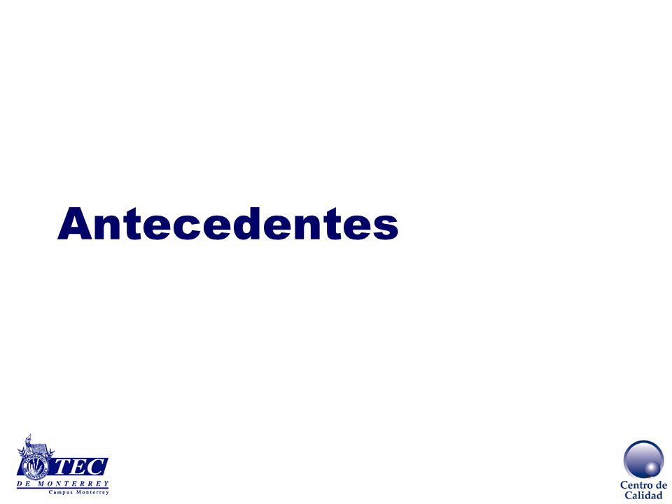 Antecedentes