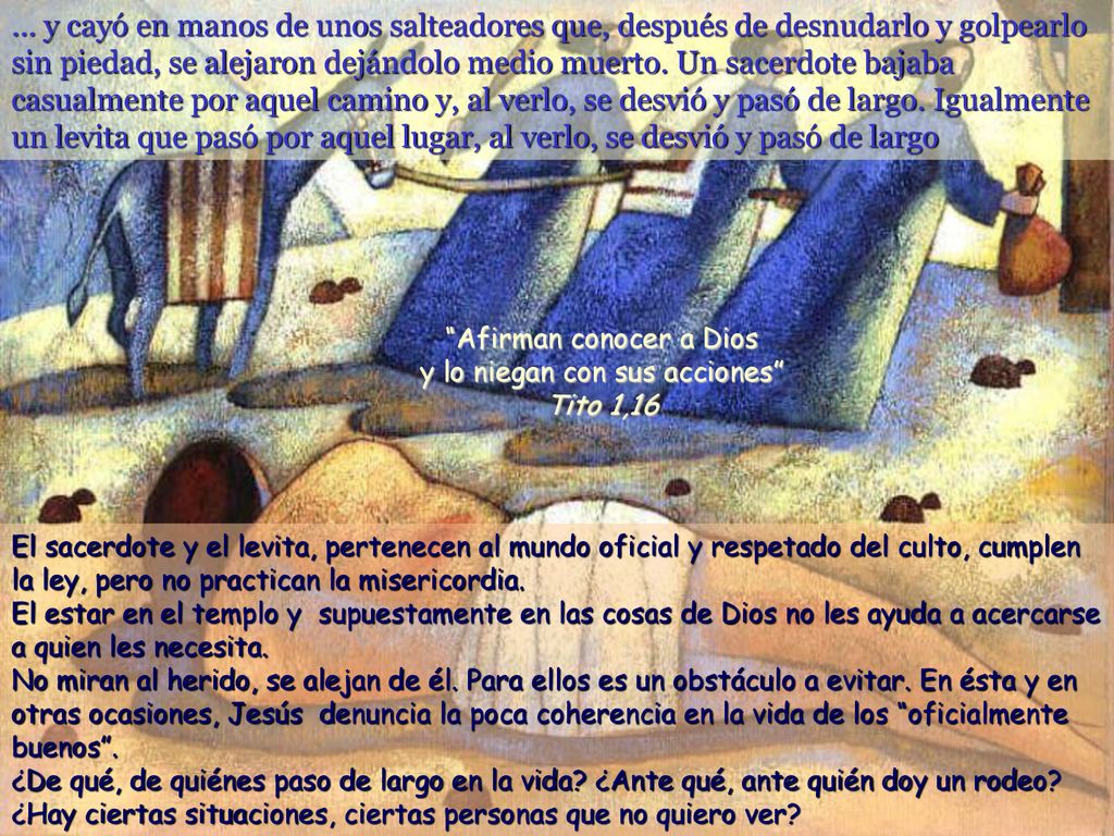 Afirman conocer a Dios y lo niegan con sus acciones Tito 1,16