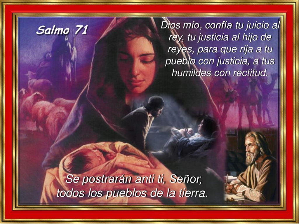 Se postrarán anti ti, Señor, todos los pueblos de la tierra.