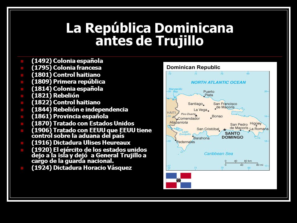 La República Dominicana antes de Trujillo