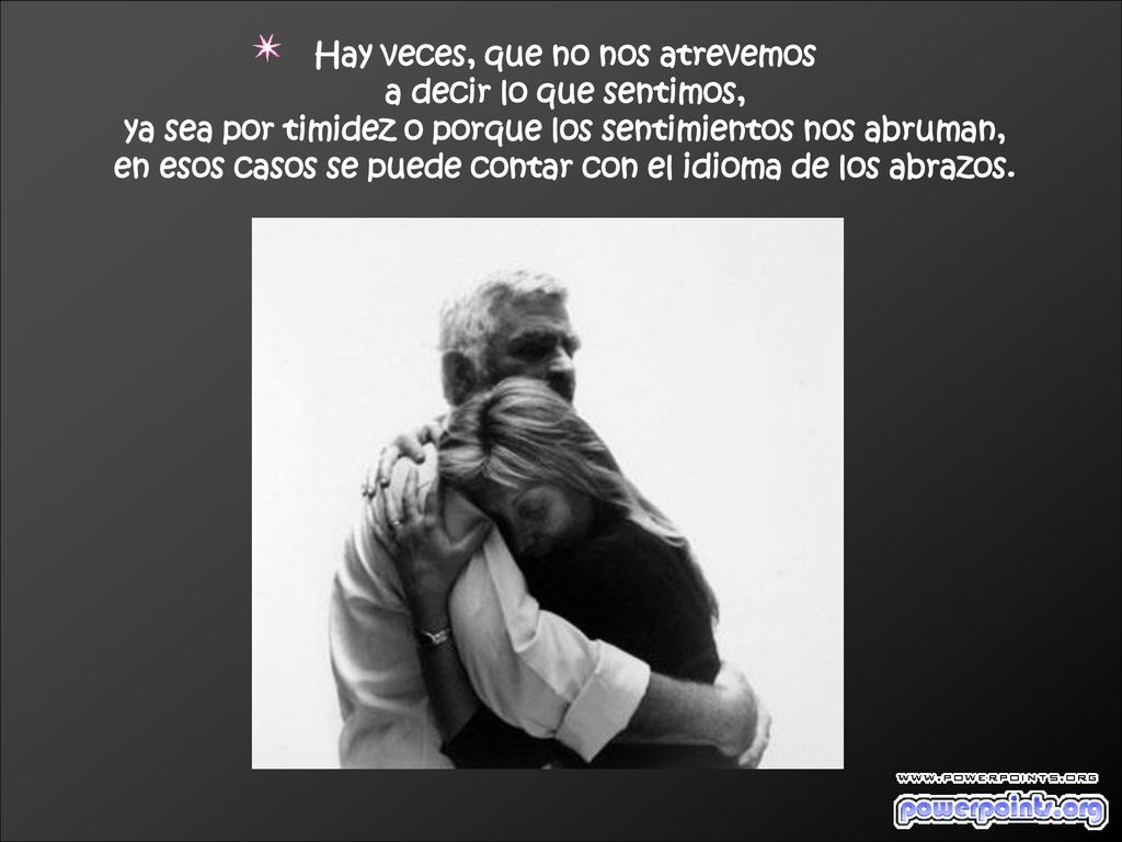 Hay veces, que no nos atrevemos a decir lo que sentimos,