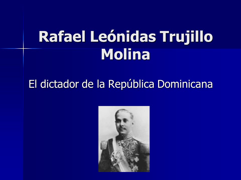 Rafael Leónidas Trujillo Molina
