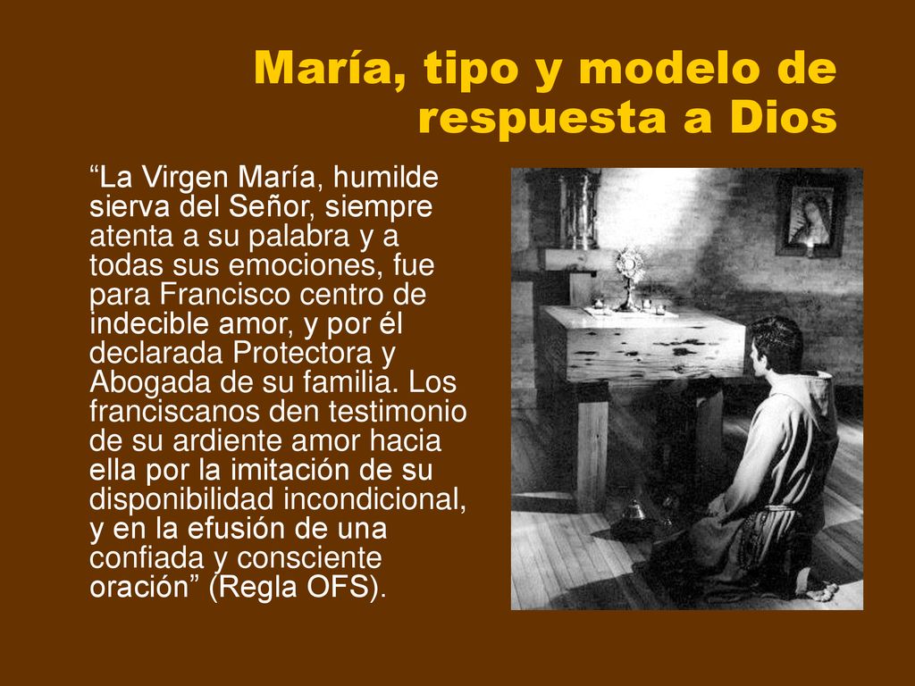 María, tipo y modelo de respuesta a Dios