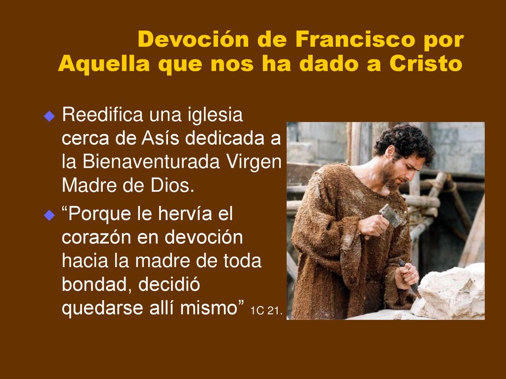 Devoción de Francisco por Aquella que nos ha dado a Cristo