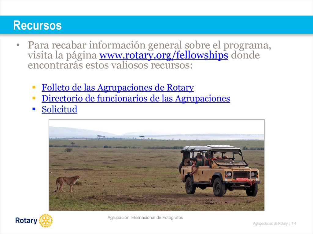 Recursos Para recabar información general sobre el programa, visita la página   donde encontrarás estos valiosos recursos: