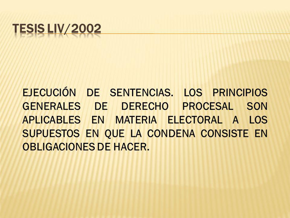 TESIS LIV/2002