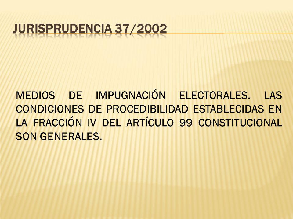 JURISPRUDENCIA 37/2002