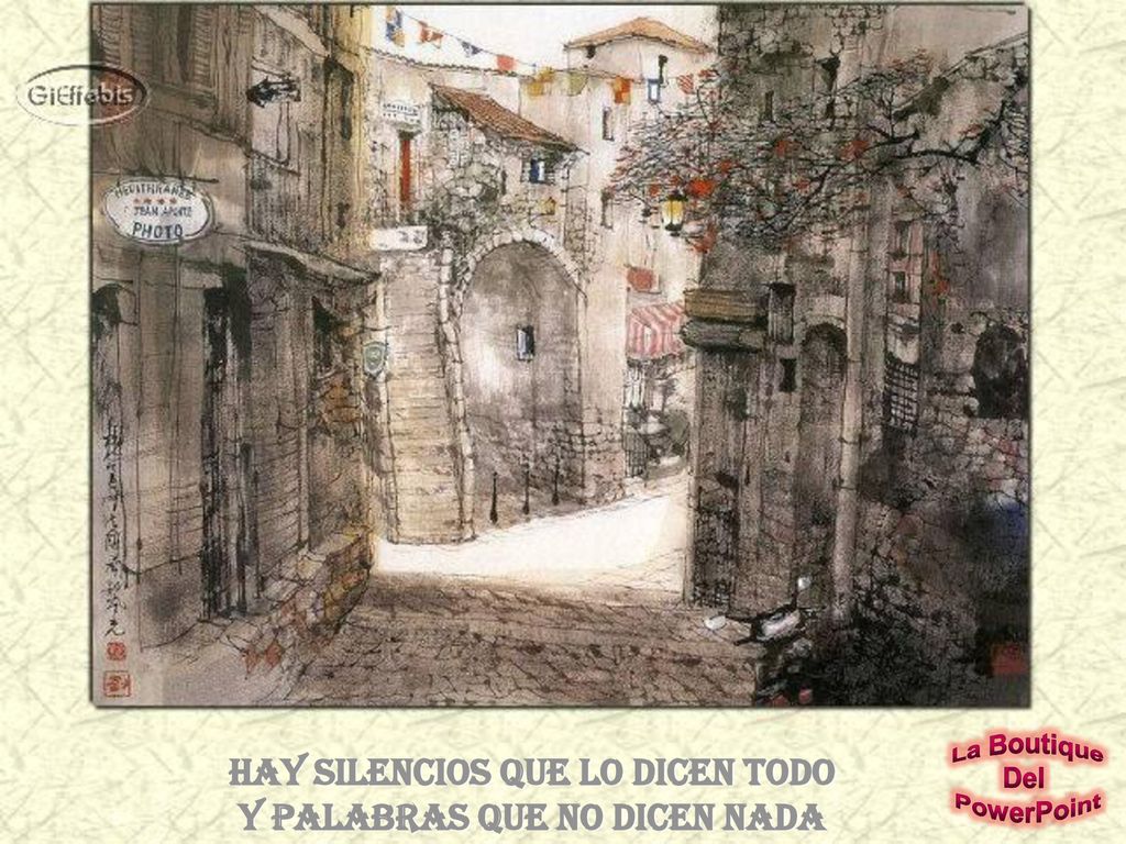 Hay silencios que lo dicen todo y palabras que no dicen nada