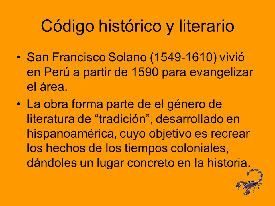 Código histórico y literario