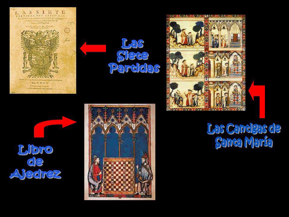 Las Siete Partidas Las Cantigas de Santa María Libro de Ajedrez