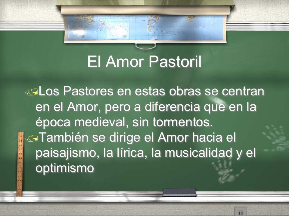 El Amor Pastoril Los Pastores en estas obras se centran en el Amor, pero a diferencia que en la época medieval, sin tormentos.