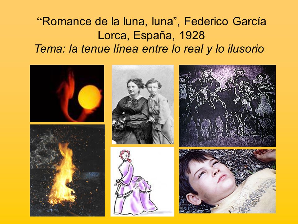 Romance de la luna, luna , Federico García Lorca, España, 1928