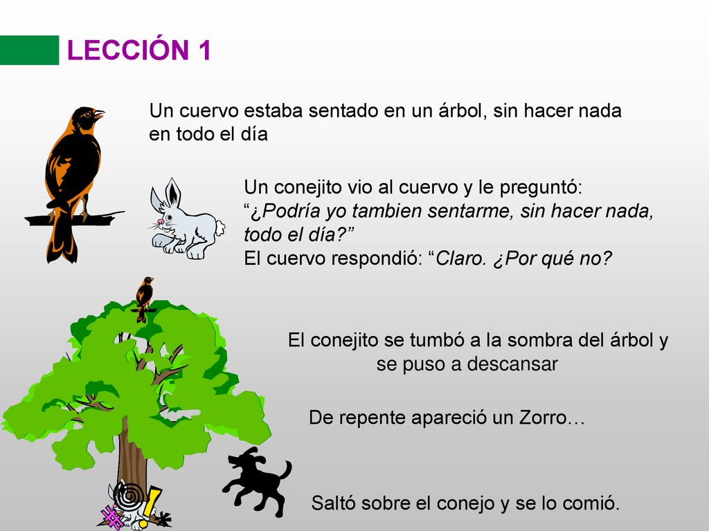 El conejito se tumbó a la sombra del árbol y se puso a descansar