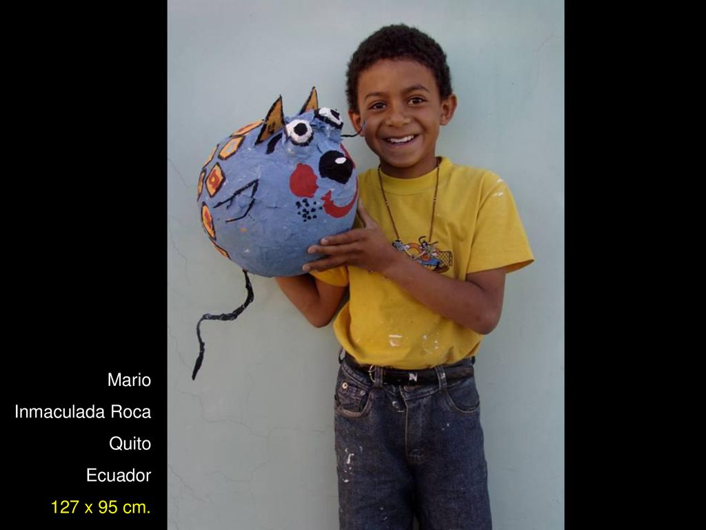 Mario Inmaculada Roca Quito Ecuador 127 x 95 cm.