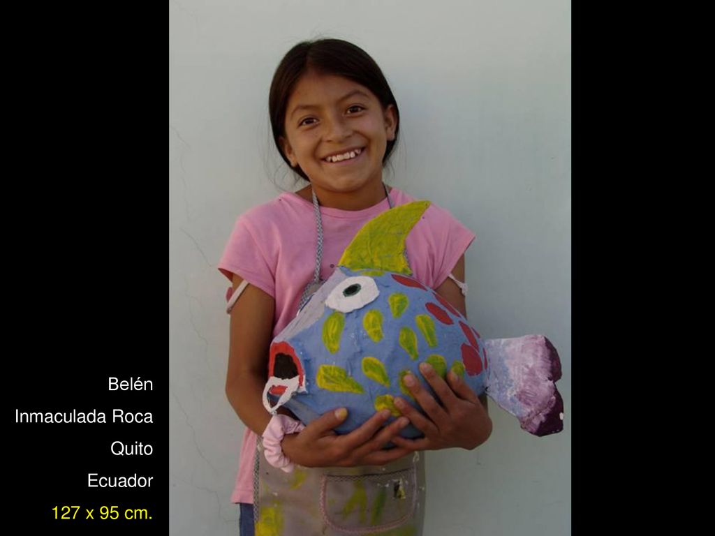 Belén Inmaculada Roca Quito Ecuador 127 x 95 cm.