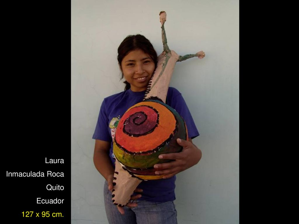 Laura Inmaculada Roca Quito Ecuador 127 x 95 cm.