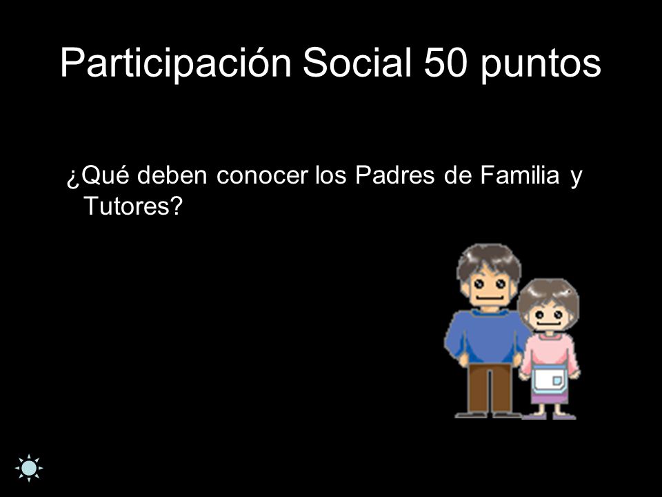 Participación Social 50 puntos