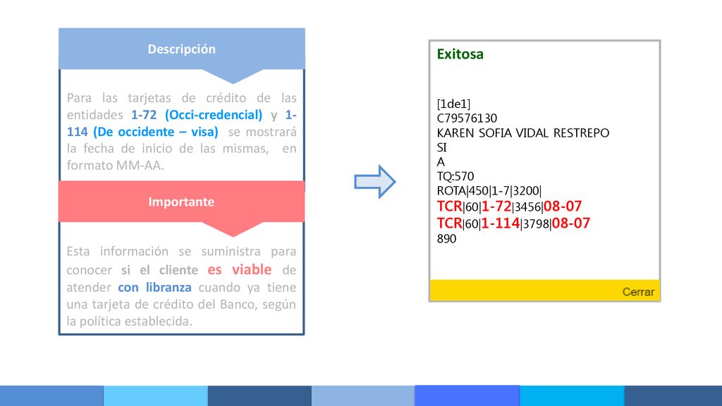 Descripción Exitosa. [1de1] C KAREN SOFIA VIDAL RESTREPO. SI. A. TQ:570. ROTA|450|1-7|3200|