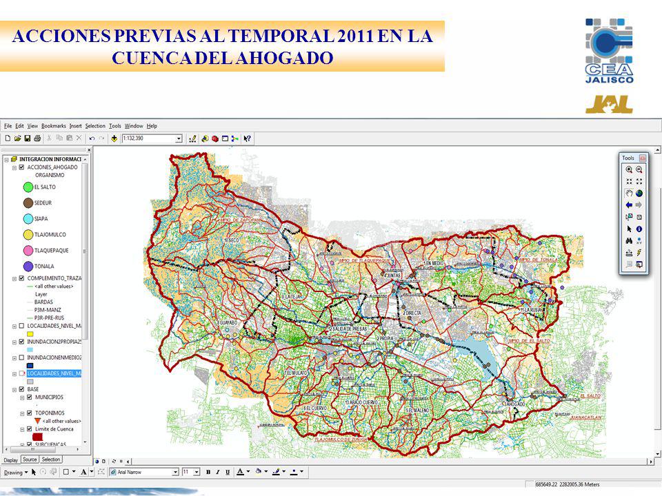 ACCIONES PREVIAS AL TEMPORAL 2011 EN LA CUENCA DEL AHOGADO