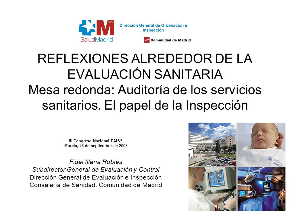 III Congreso Nacional FAISS Murcia, 26 de septiembre de 2008