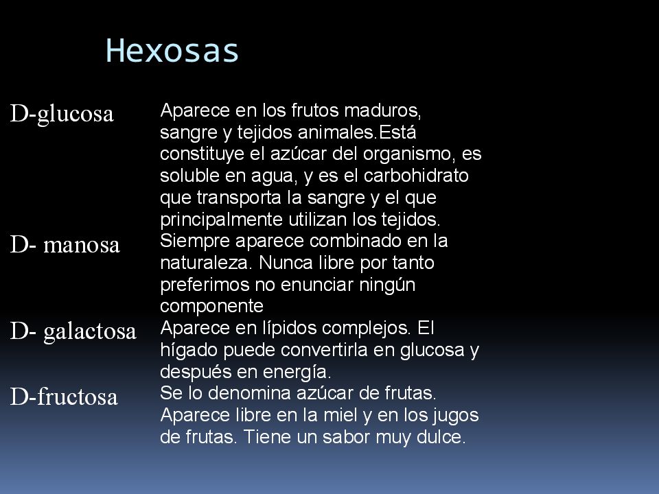 Hexosas
