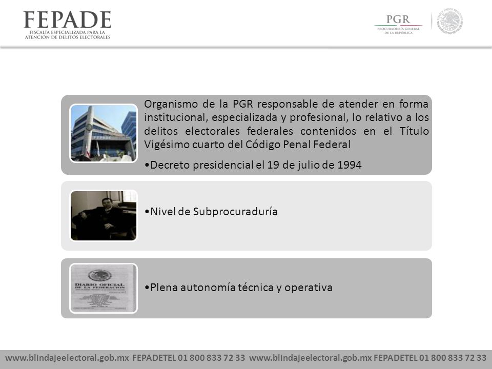 Organismo de la PGR responsable de atender en forma institucional, especializada y profesional, lo relativo a los delitos electorales federales contenidos en el Título Vigésimo cuarto del Código Penal Federal