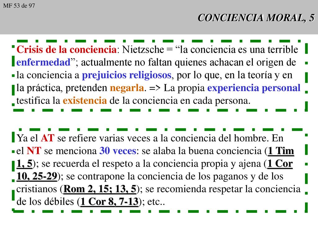 Crisis de la conciencia: Nietzsche = la conciencia es una terrible