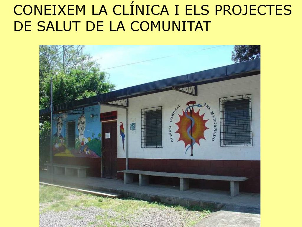 CONEIXEM LA CLÍNICA I ELS PROJECTES DE SALUT DE LA COMUNITAT