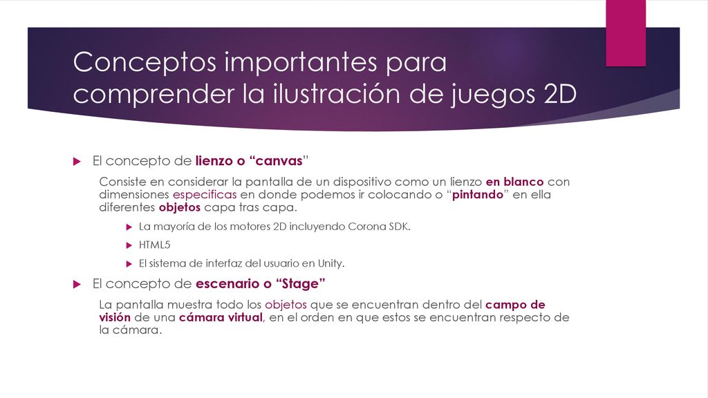 Conceptos importantes para comprender la ilustración de juegos 2D