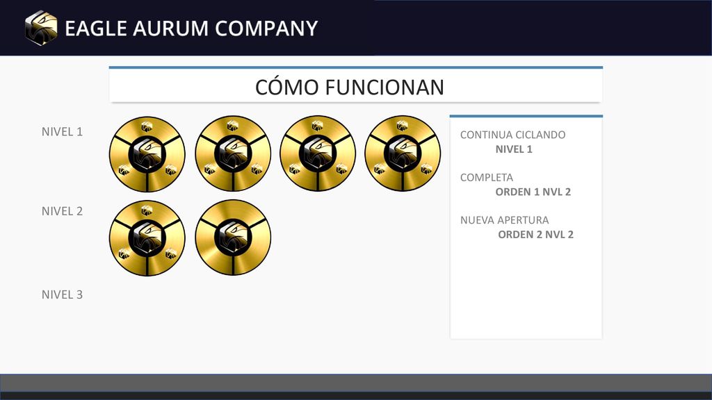 CÓMO FUNCIONAN NIVEL 1 NIVEL 2 NIVEL 3 CONTINUA CICLANDO NIVEL 1