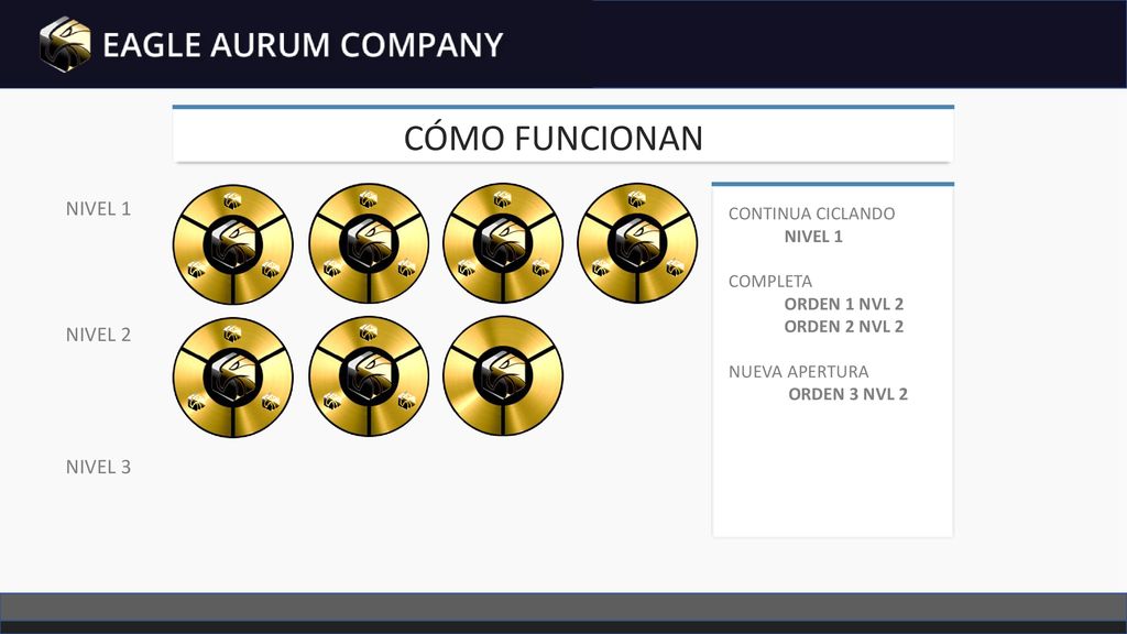 CÓMO FUNCIONAN NIVEL 1 NIVEL 2 NIVEL 3 CONTINUA CICLANDO NIVEL 1