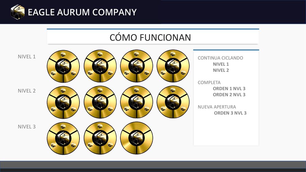 CÓMO FUNCIONAN NIVEL 1 NIVEL 2 NIVEL 3 CONTINUA CICLANDO NIVEL 1