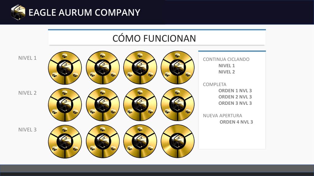 CÓMO FUNCIONAN NIVEL 1 NIVEL 2 NIVEL 3 CONTINUA CICLANDO NIVEL 1