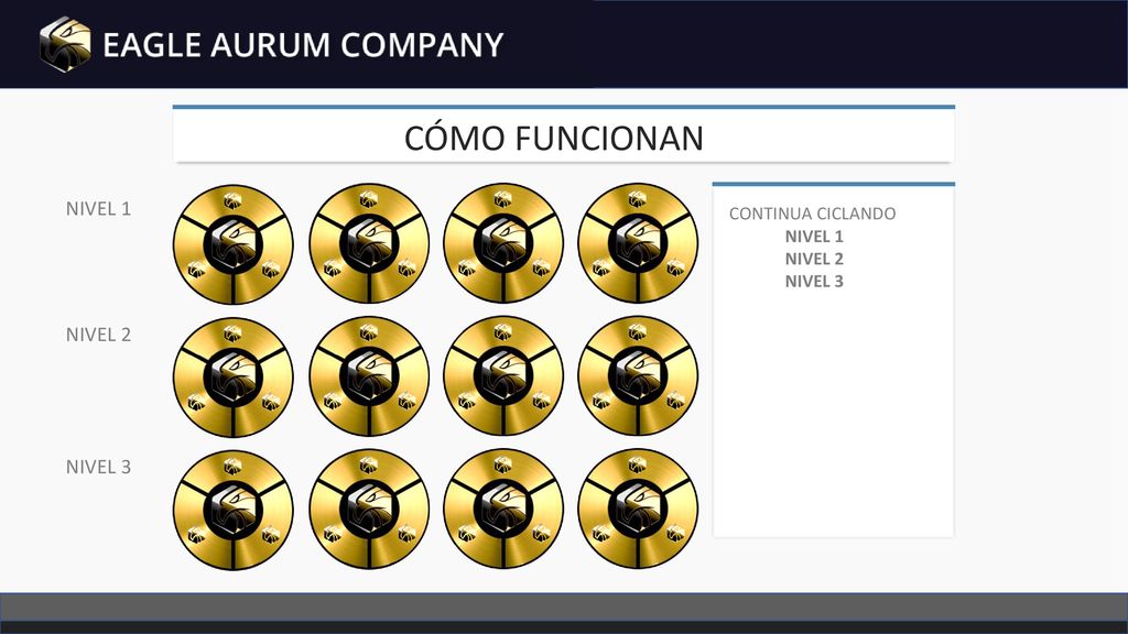 CÓMO FUNCIONAN NIVEL 1 NIVEL 2 NIVEL 3 CONTINUA CICLANDO NIVEL 1