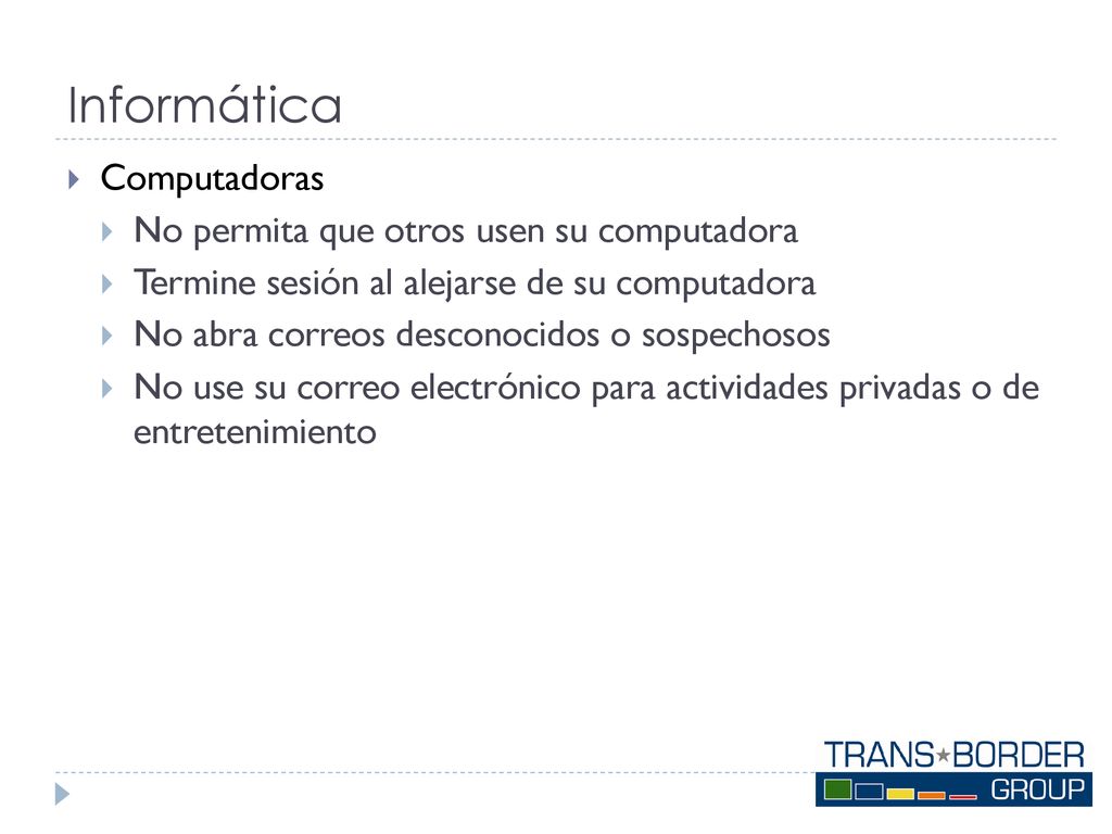 Informática Computadoras No permita que otros usen su computadora