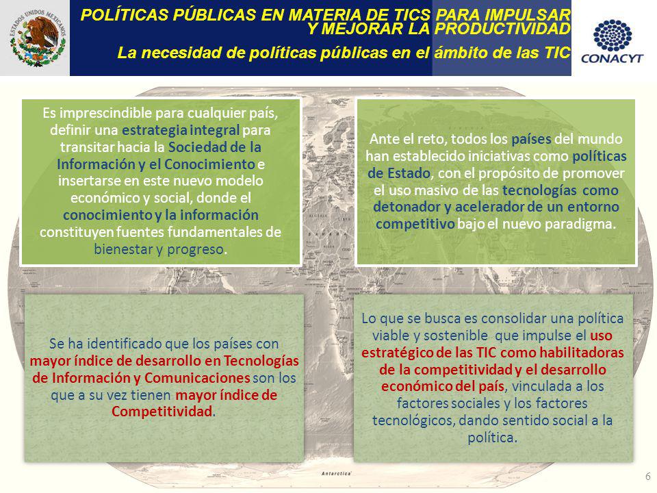 La necesidad de políticas públicas en el ámbito de las TIC