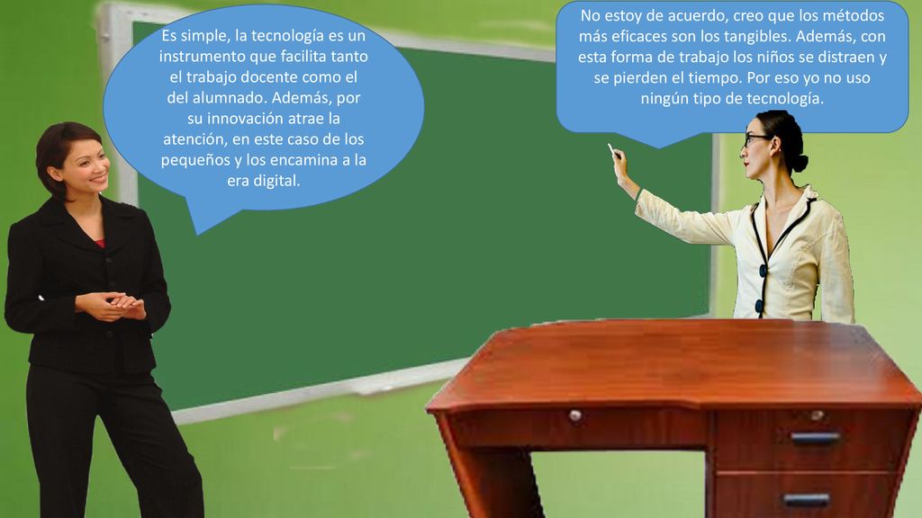 Es simple, la tecnología es un instrumento que facilita tanto el trabajo docente como el del alumnado. Además, por su innovación atrae la atención, en este caso de los pequeños y los encamina a la era digital.